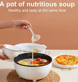 4l Multifunctional Electric Wok 2-in-1 Non-Stick Electric Frying Pan