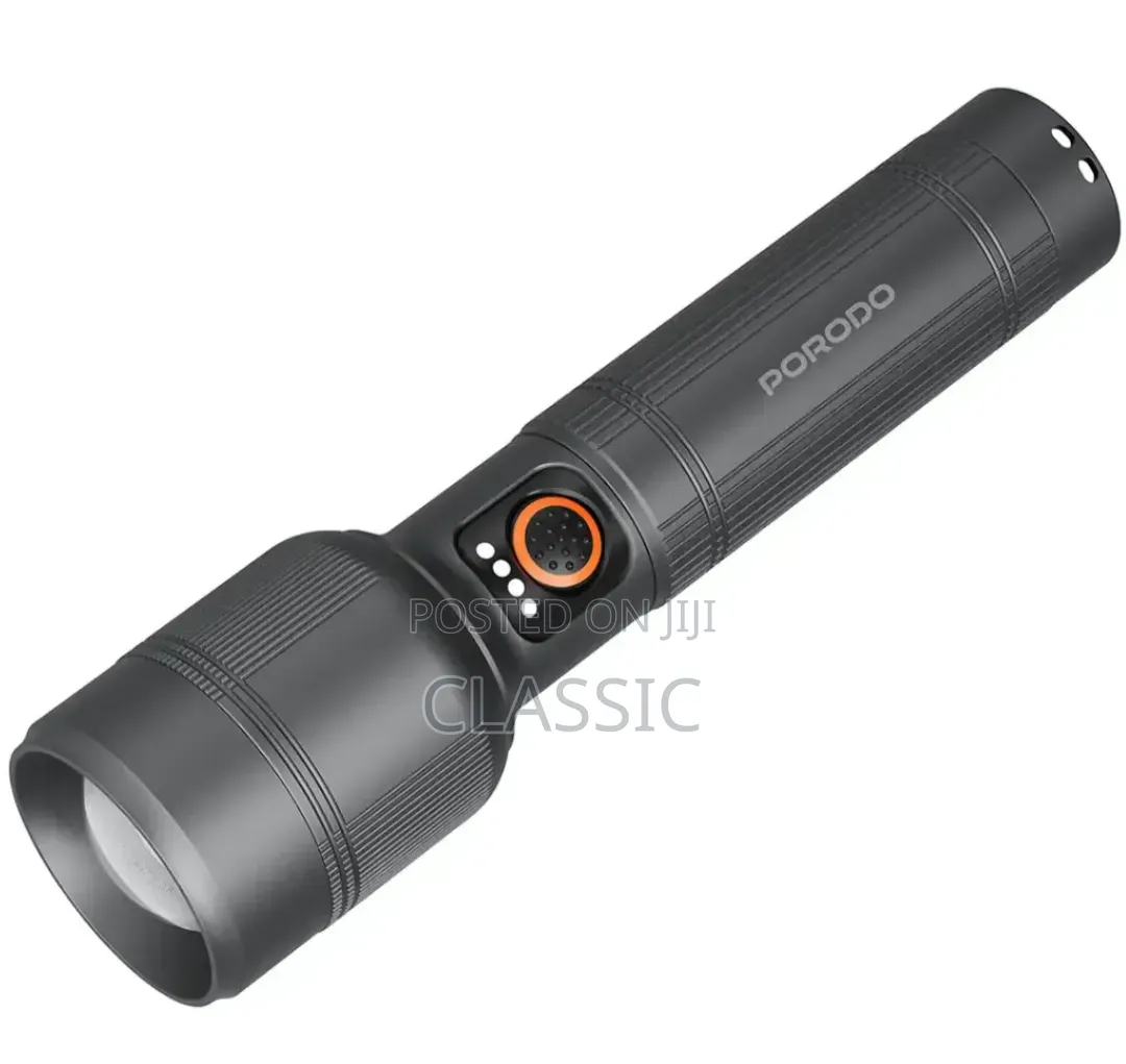Porodo Lifestyle Lumalite 150 Rechargeable Flashlight