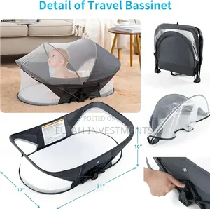 Portable, Foldable Baby Travel Bassinet or Crib