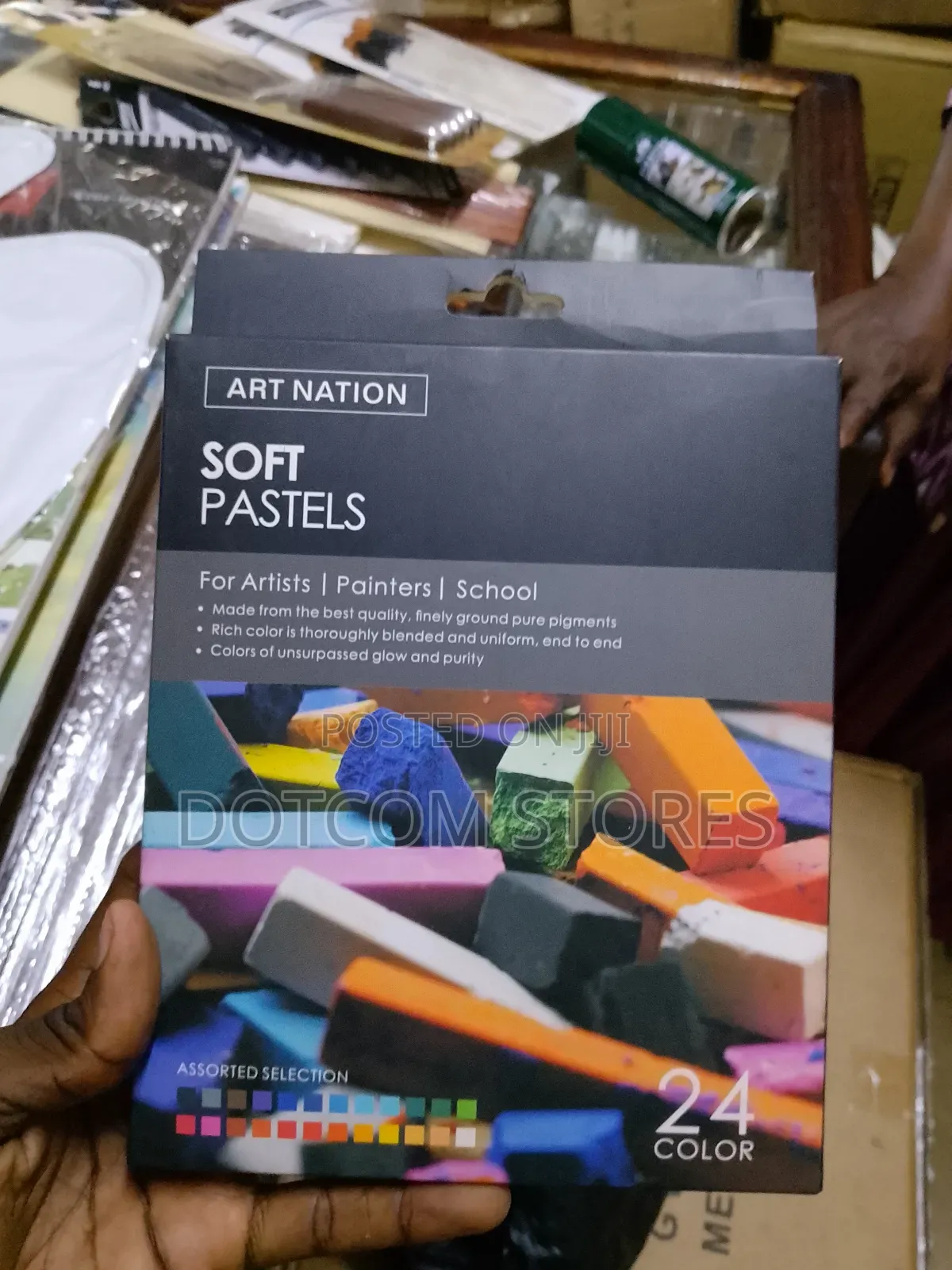 Art Nation Set of 24 PCS of Soft Pastel Colors With Durable Material