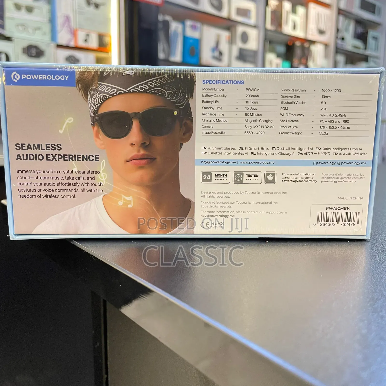 Powerology Lovanni Ai Smart Glasses