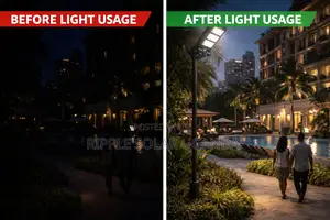 450w Solar CCTV Street Light V380 Camera Security Light Kampala