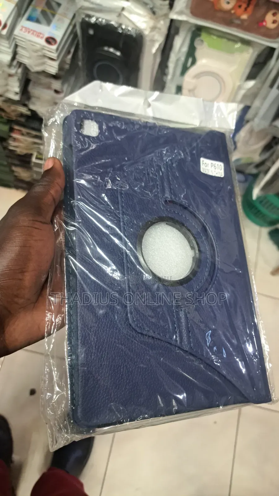 Samsung Tab A9+ and S6 Lite Flip Rotation Leather Covers