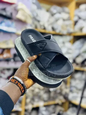 Prada Style Branded Sandals