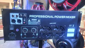 8 Ch Power Amp Mixer 500w