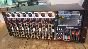 8 Ch Power Amp Mixer 500w