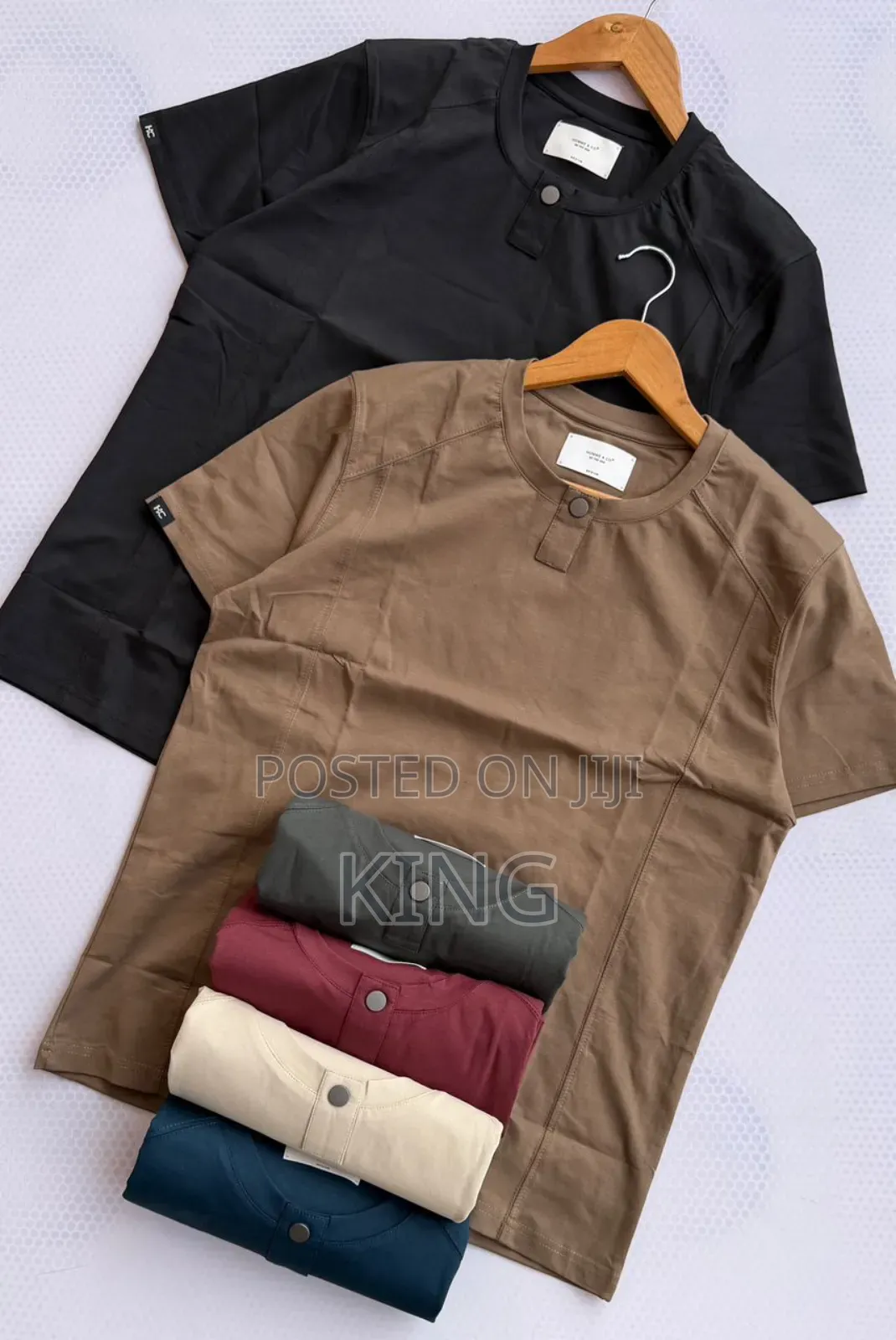 Henley-Style T-Shirts