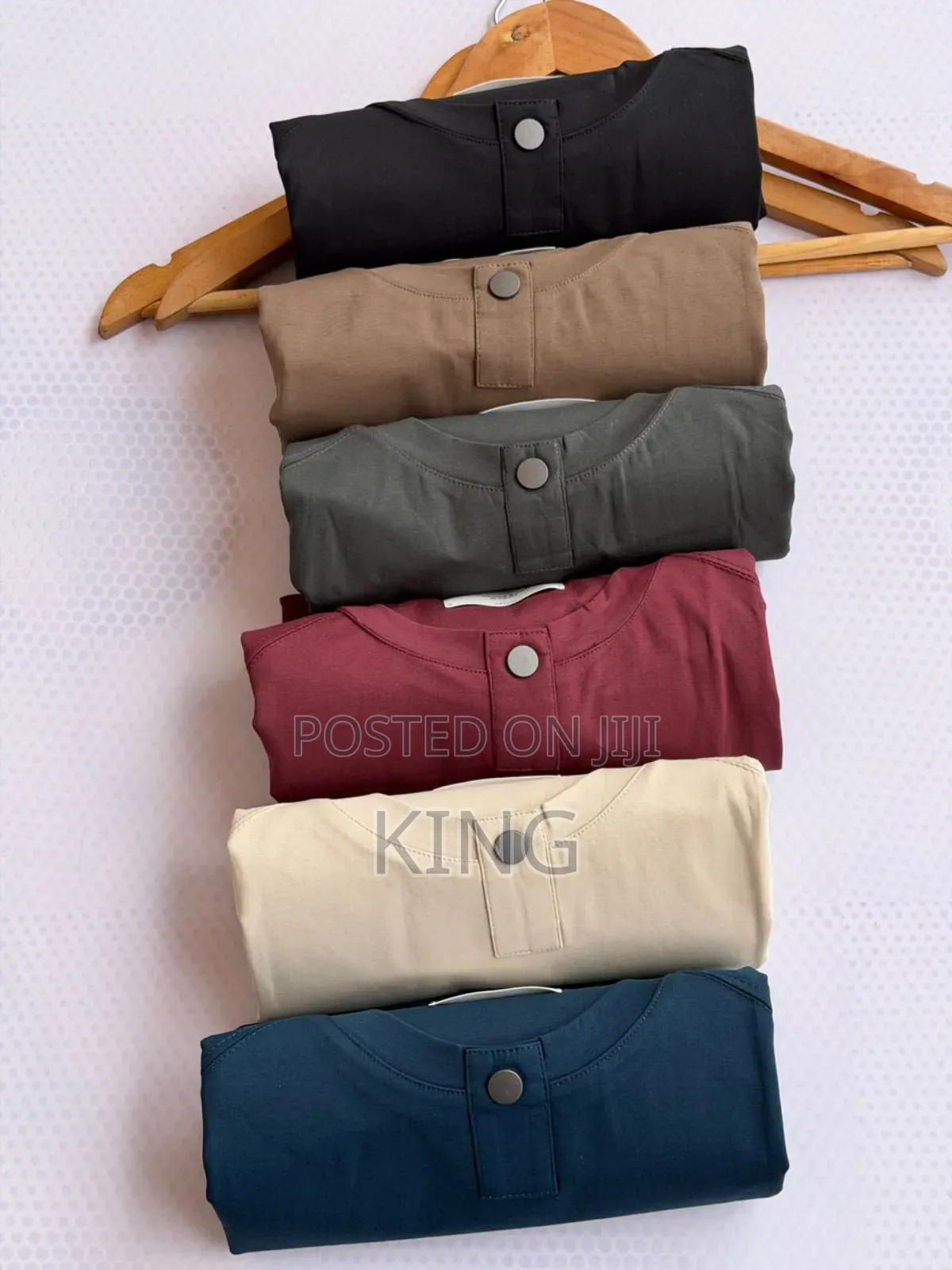 Henley-Style T-Shirts