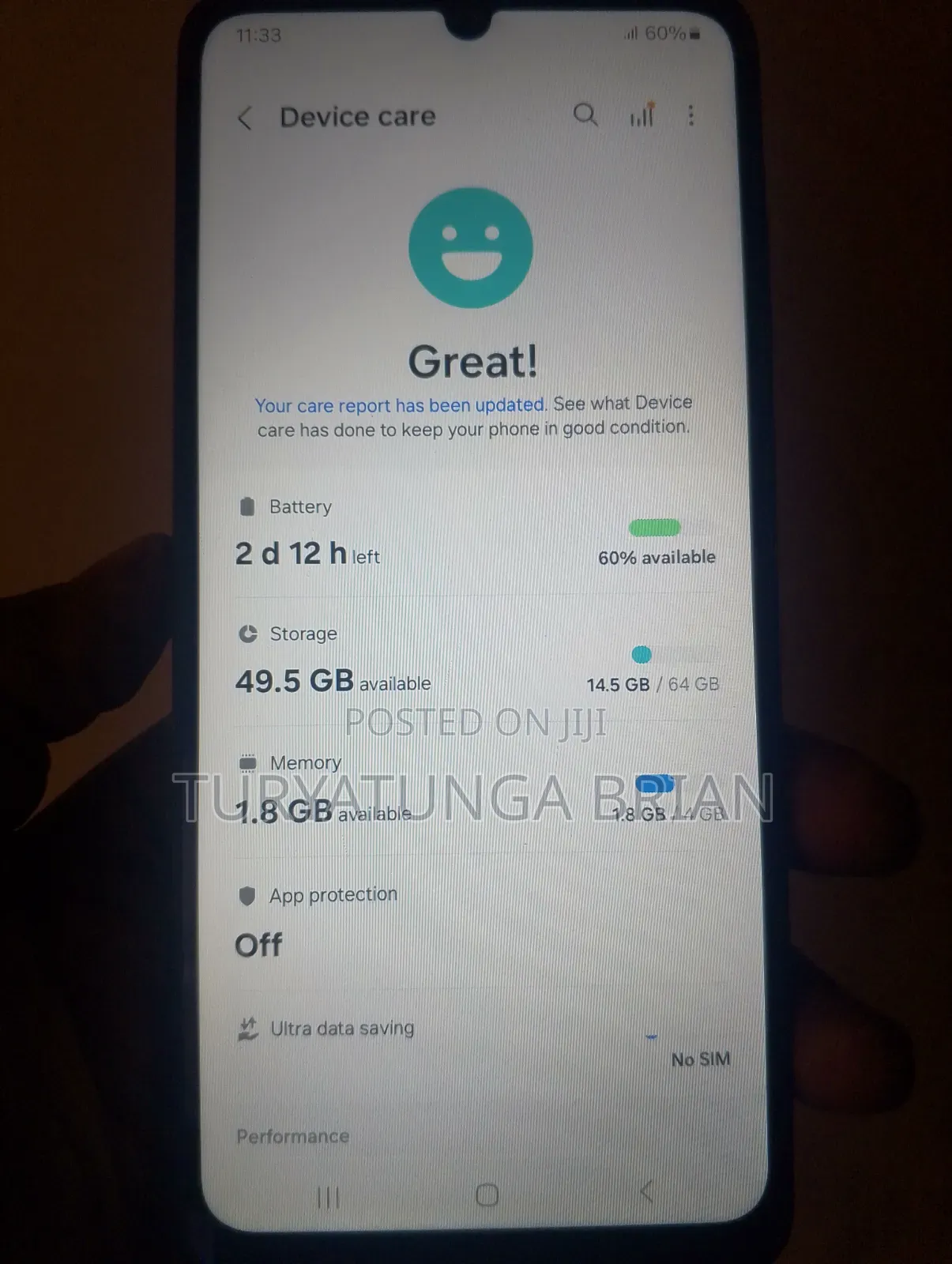 Samsung Galaxy A05 64 GB Blue