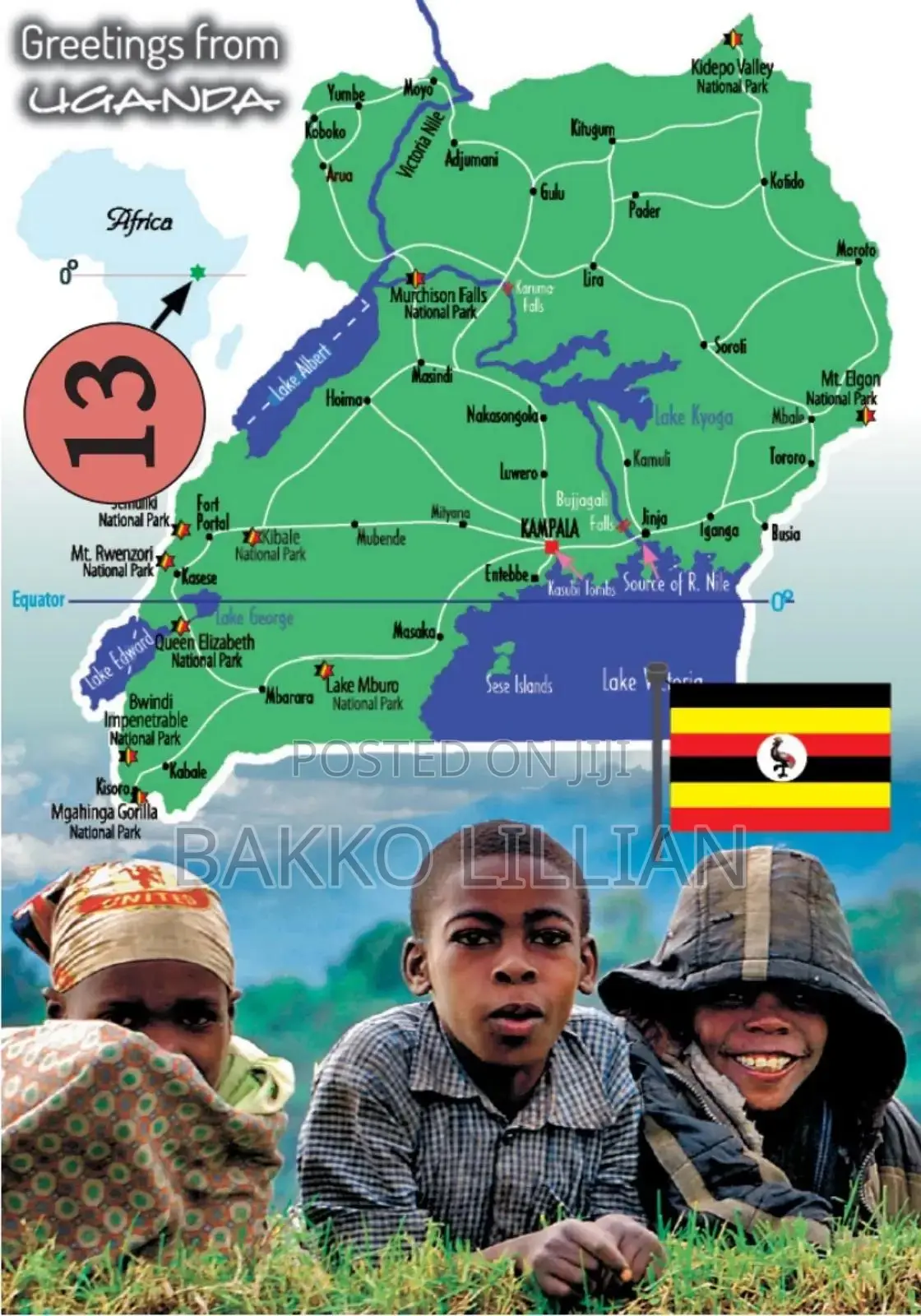 Post Cards Uganda