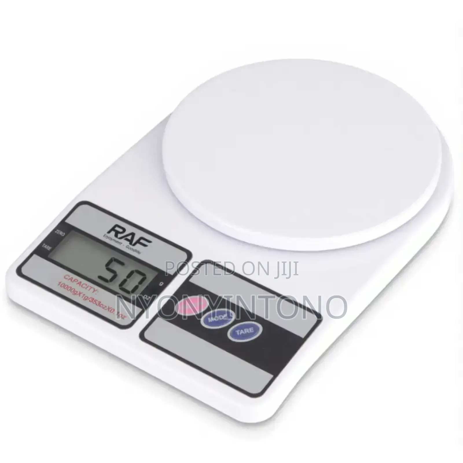 Raf 10kg Max Digital Weighing Scale R10015