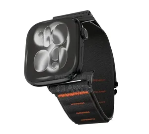 Levelo York Nylon Watch Strap for Apple Watch (42mm–49mm)