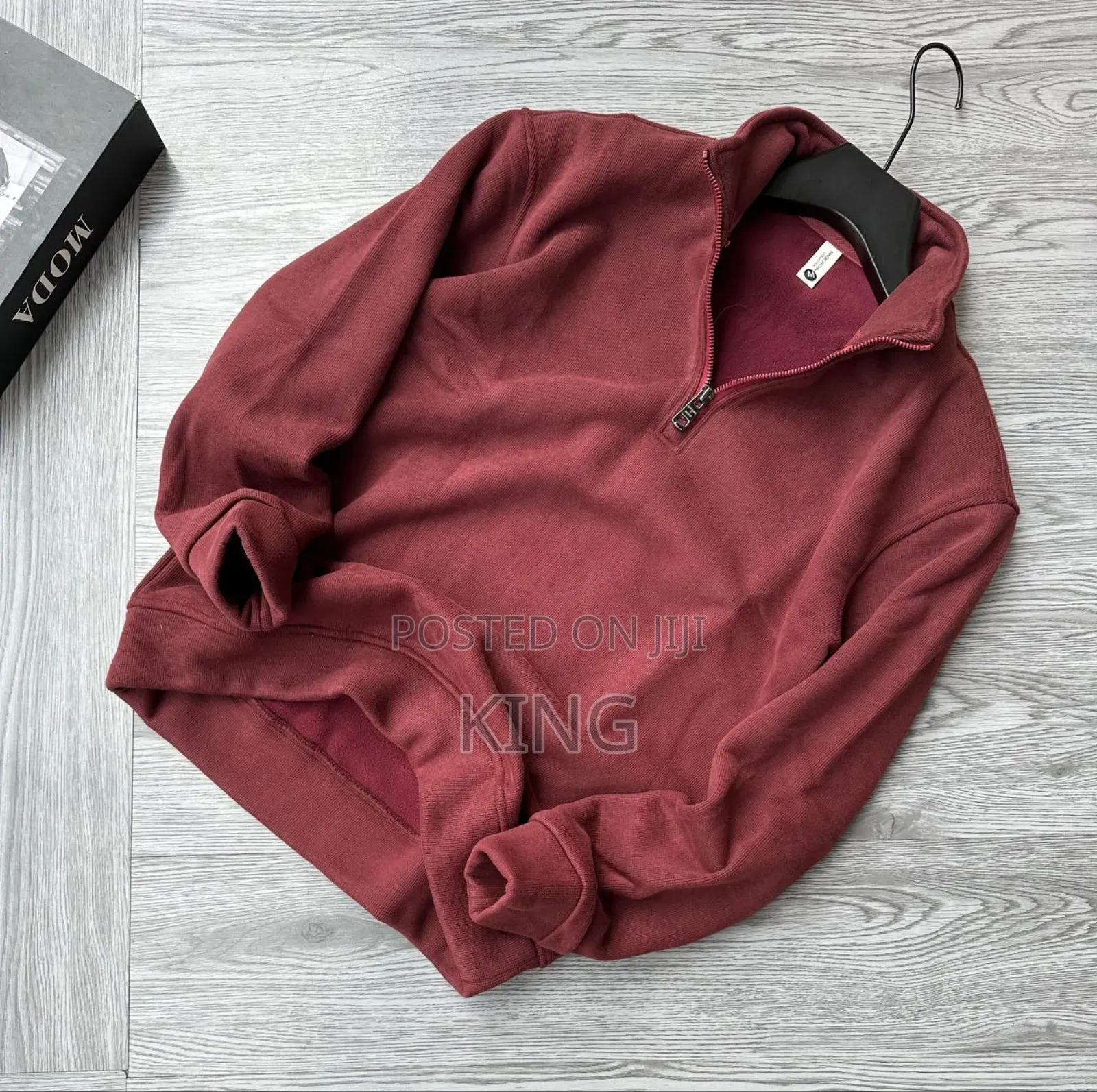 Premium Quarter-Zip Collar Sweater