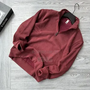 Premium Quarter-Zip Collar Sweater