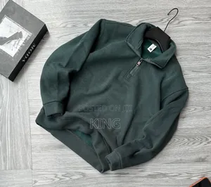 Premium Quarter-Zip Collar Sweater