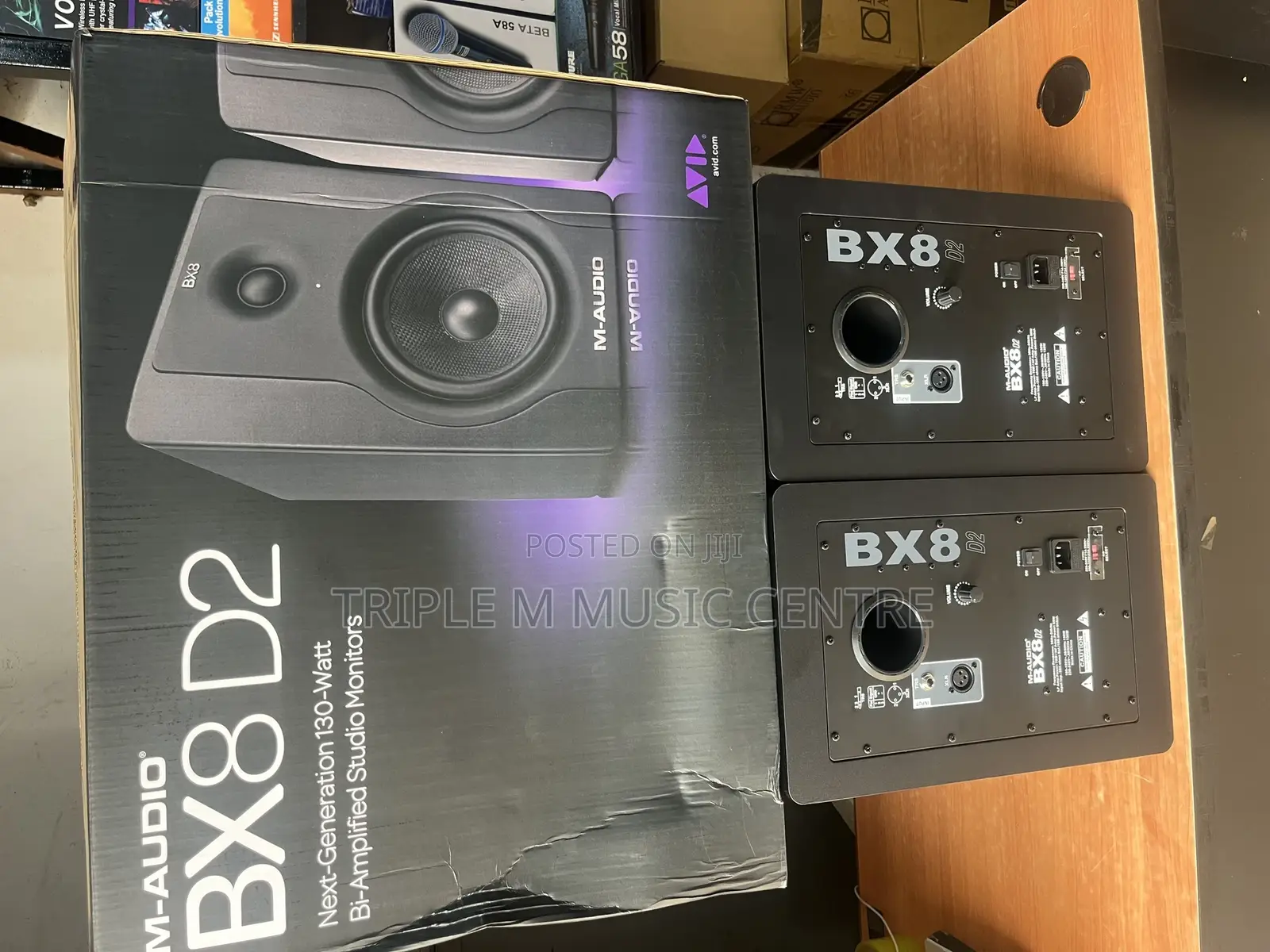 M Audio Bx8 Studio Monitors