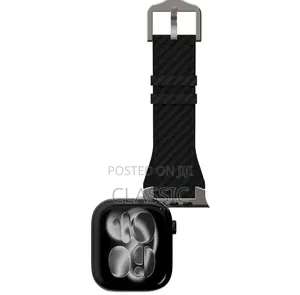 Levelo Toray Silicone Leather Strap for Apple Watch (49mm–42mm)