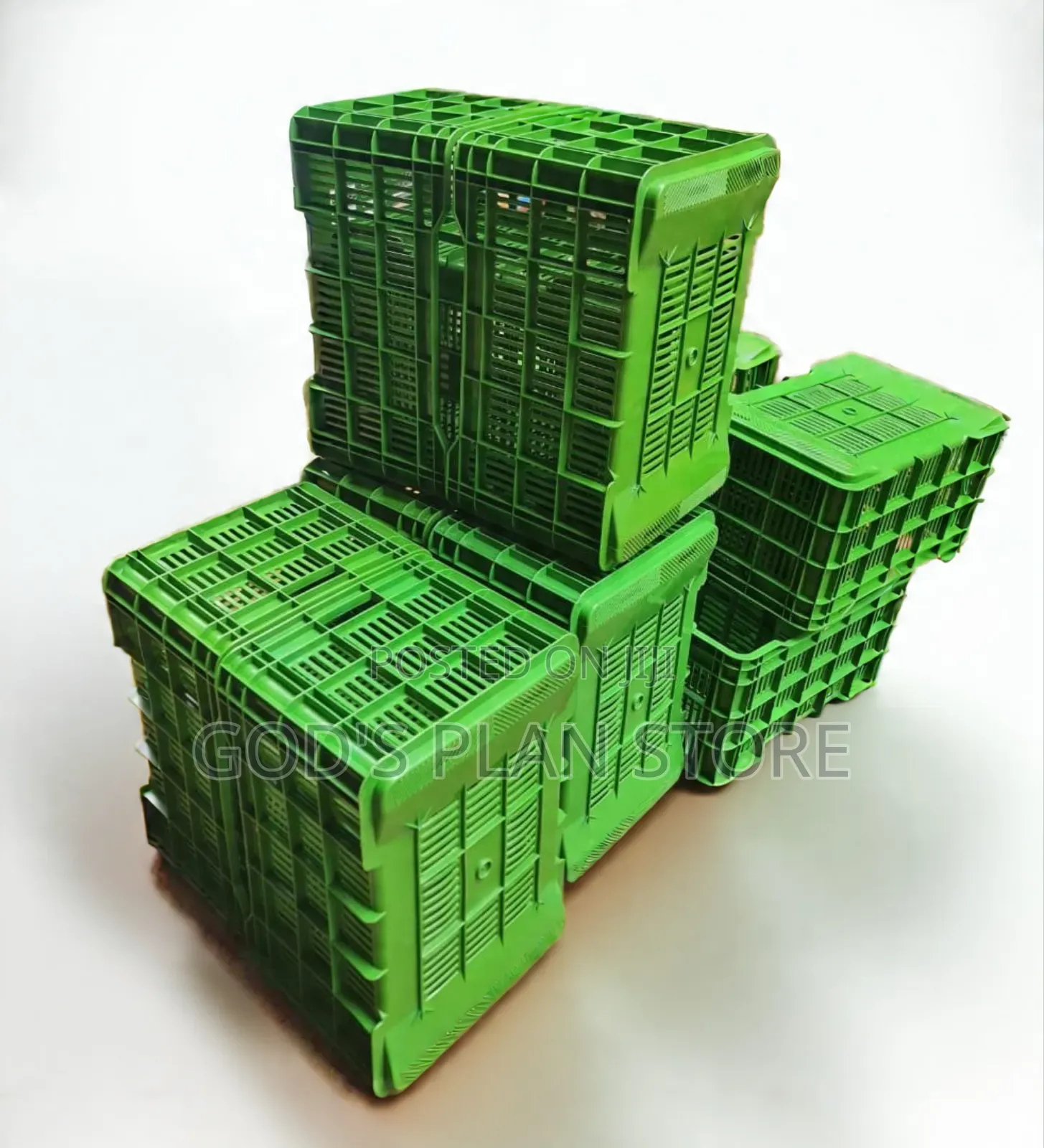 Eco-Friendly Plastic Storage Crates Food Storage Crates