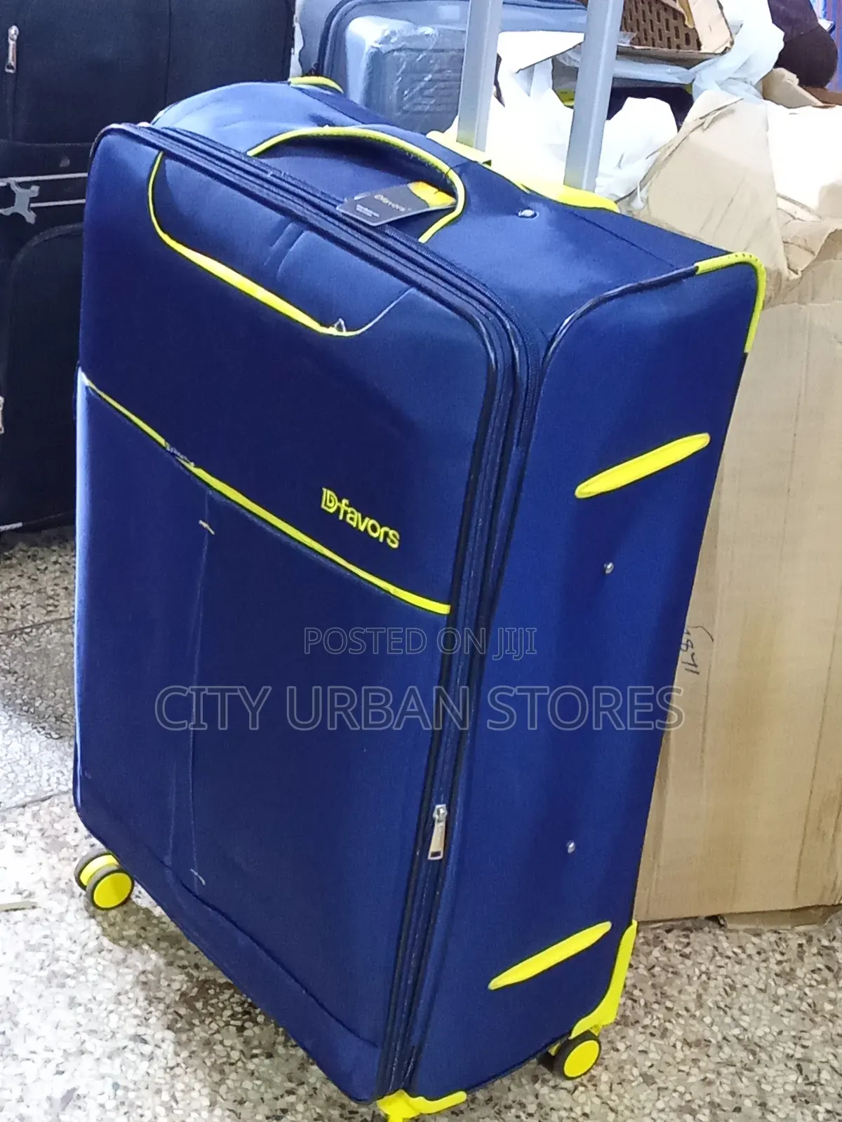Blue Color Big Size Suitcase