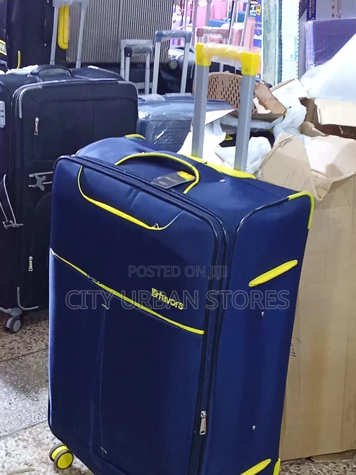 Blue Color Big Size Suitcase