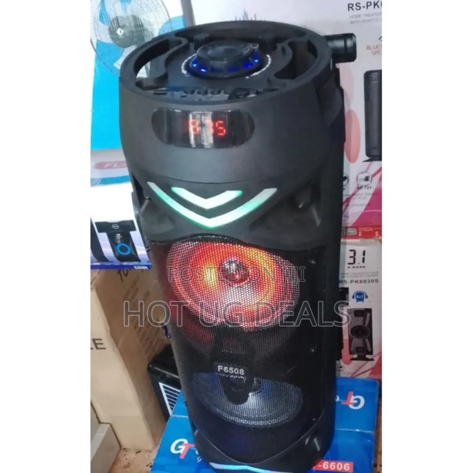 FQL- 6508 Rechargeable Speaker With Bluetooth, Fm Radio, Usb, Mic