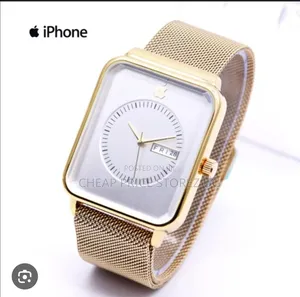 Lady Apple Watch Gold Color 