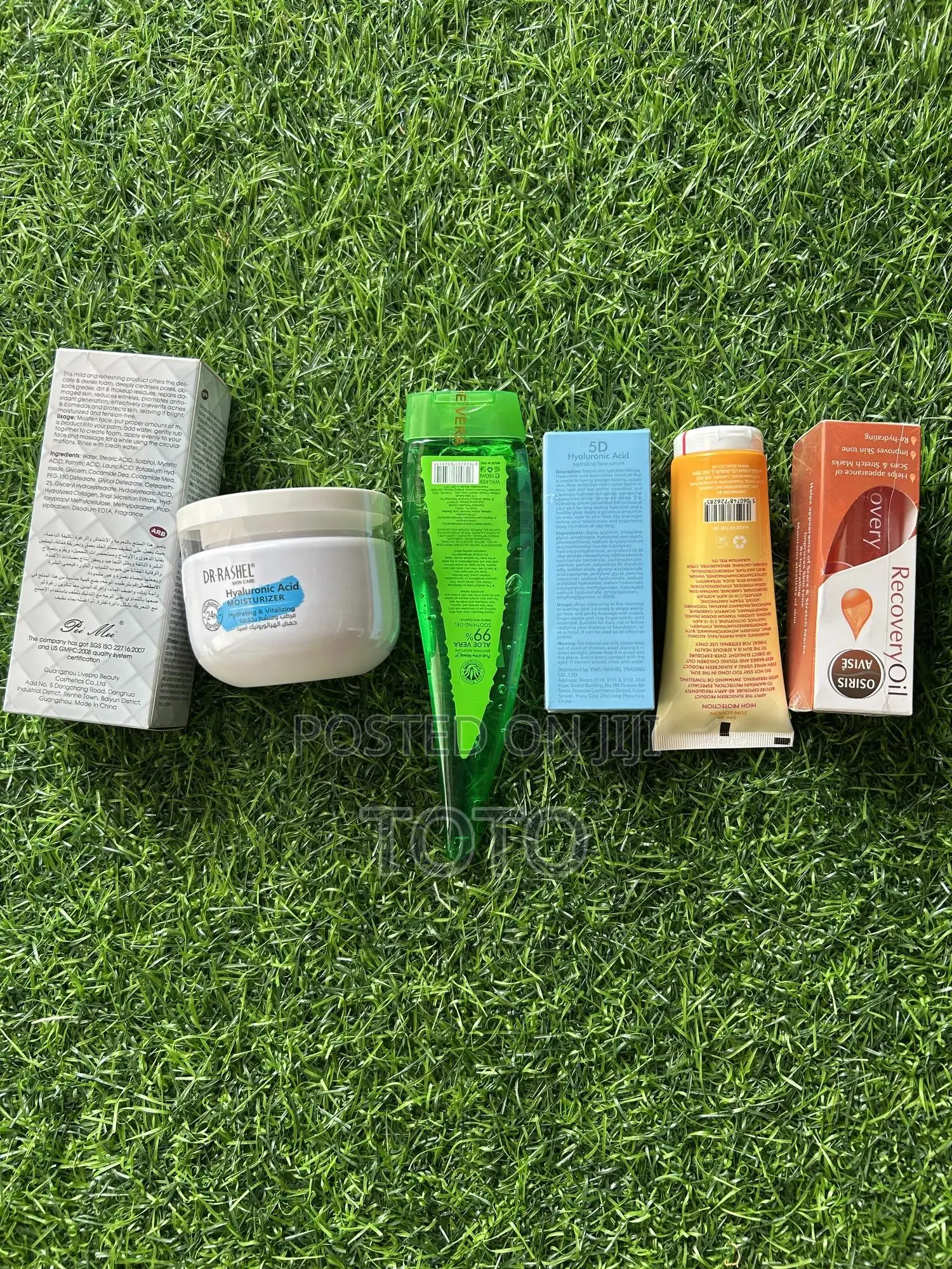 Aloe Skin Repair Set for Damaged Bleached Skin (Hydrating Healing)