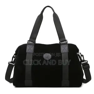 Vintage Travel Duffel Bag With Adjustable Shoulder Strap