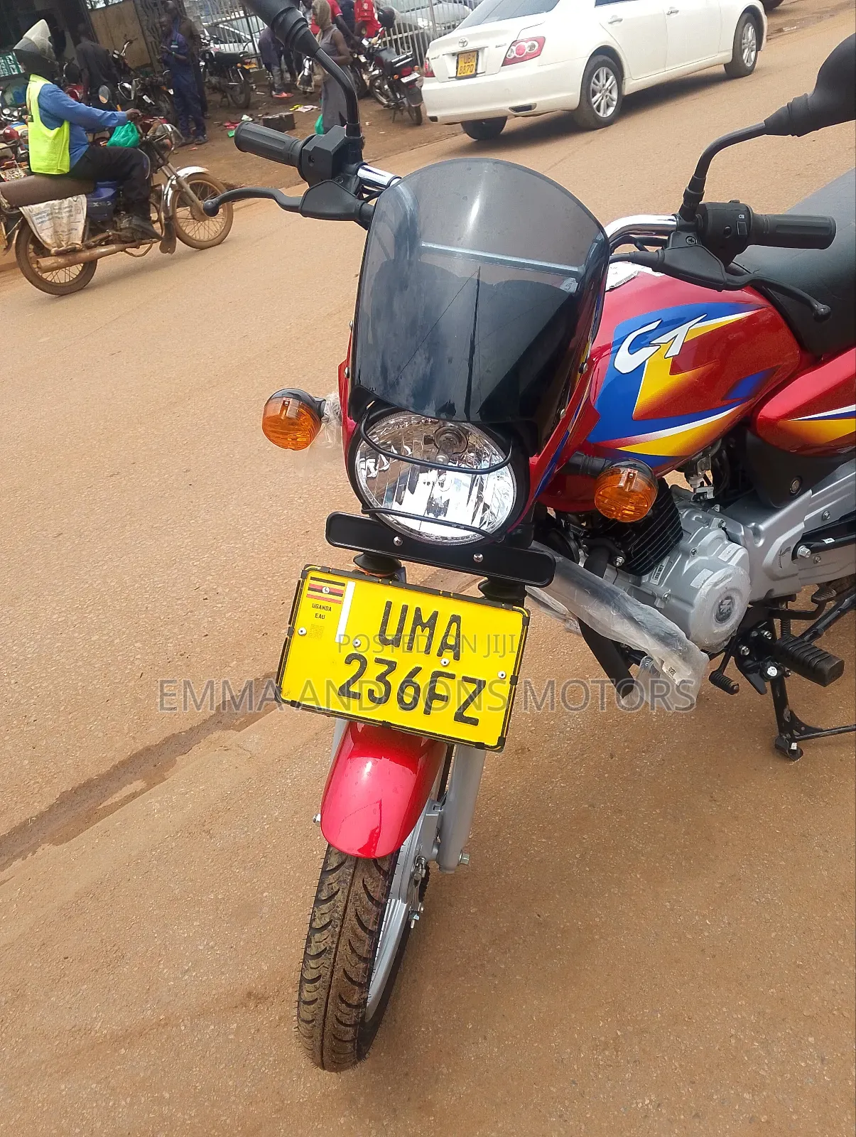 New Bajaj Boxer 125 2025 Red