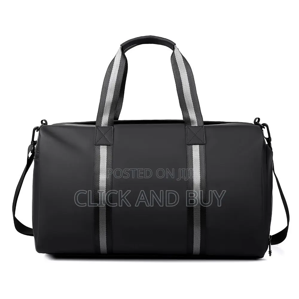 Modern Gym Travel Duffel Bag With Shoe Compartment and Laptop Sleeve