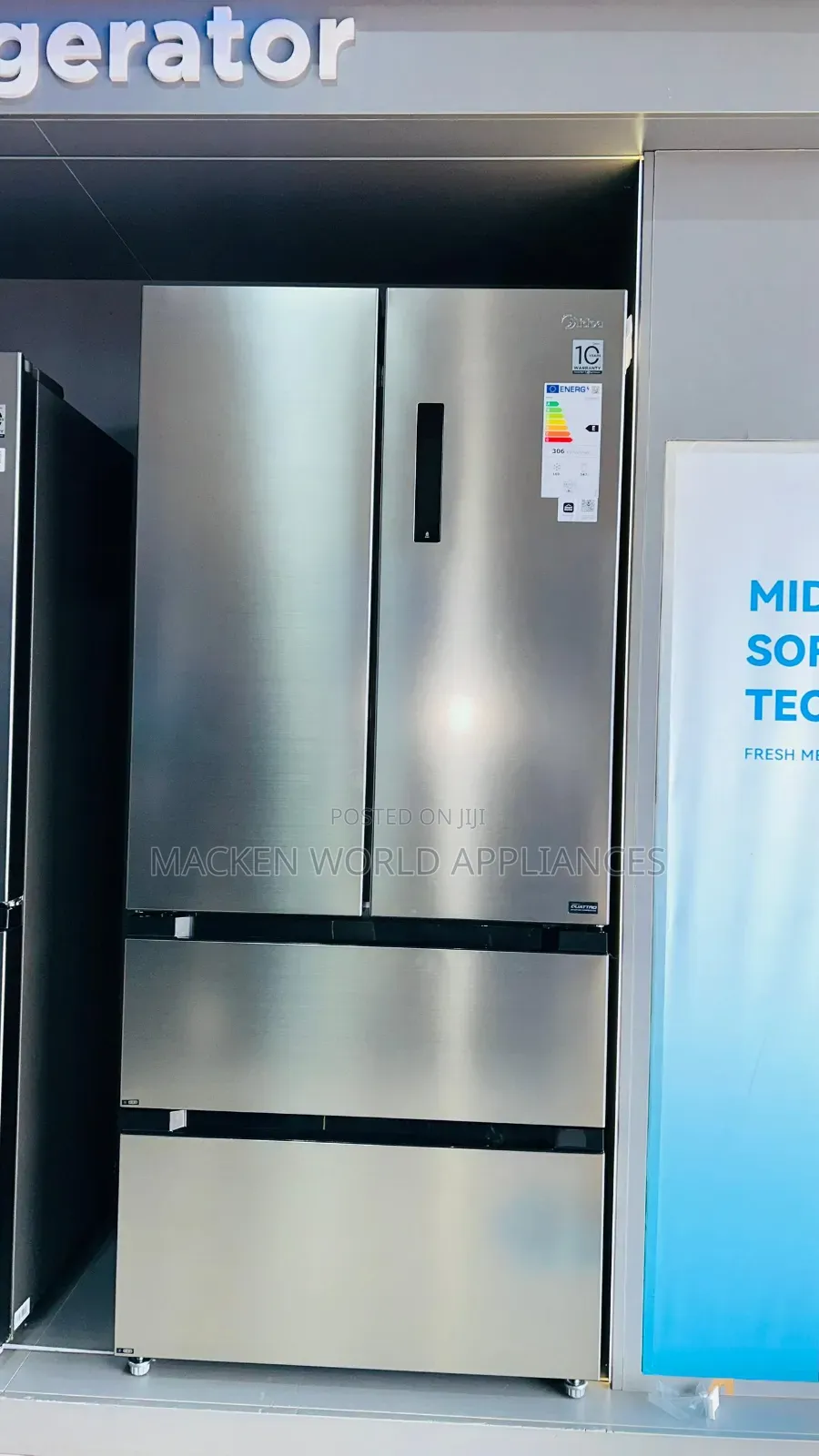 692l Midea Frech Door Fridge