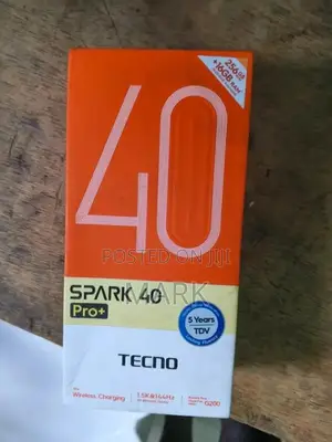 New Tecno Spark 40 Pro+ 256 GB Silver