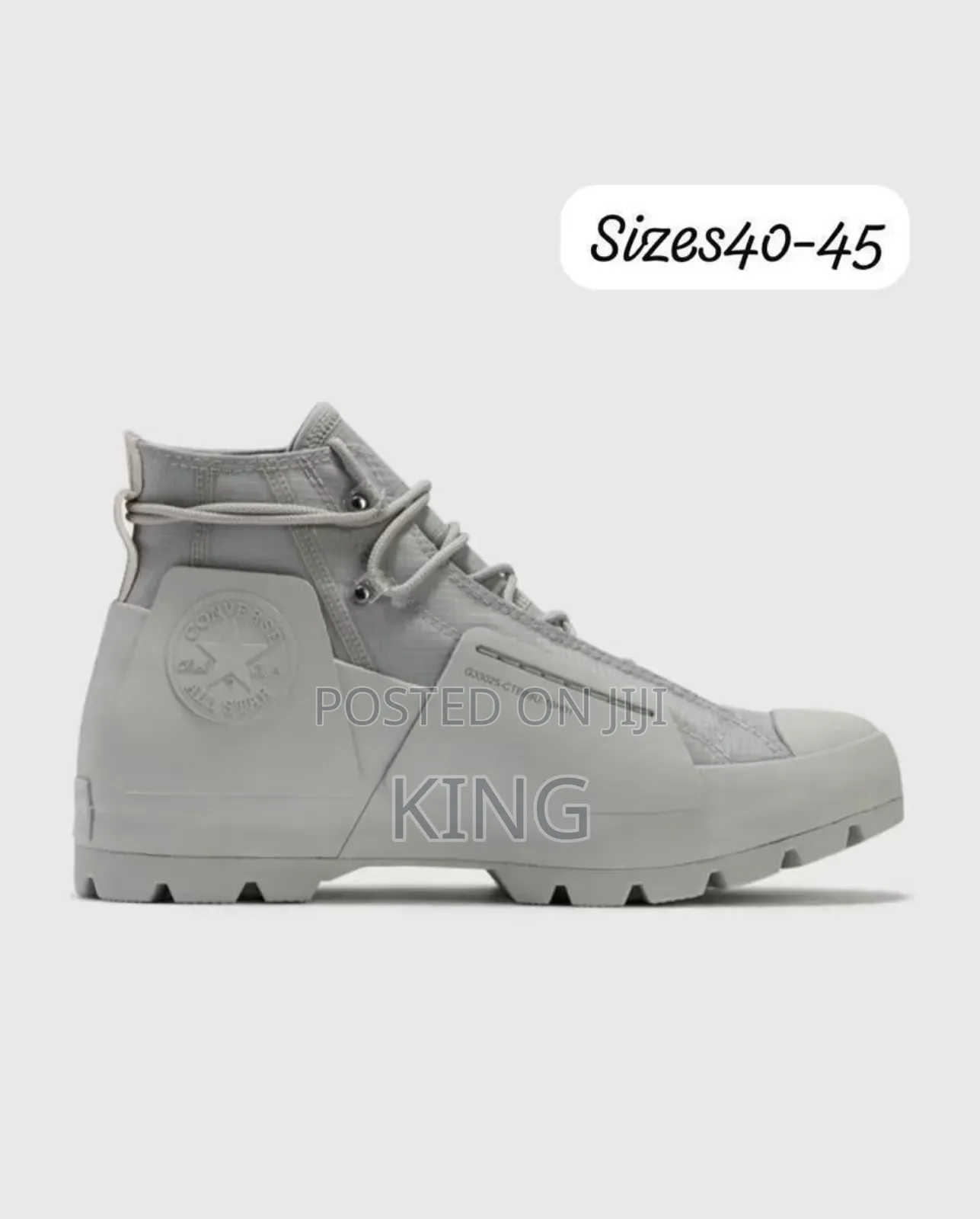 Converse X a-Cold-Wall Chuck Taylor All Star Lugged High 'Grey Violet'