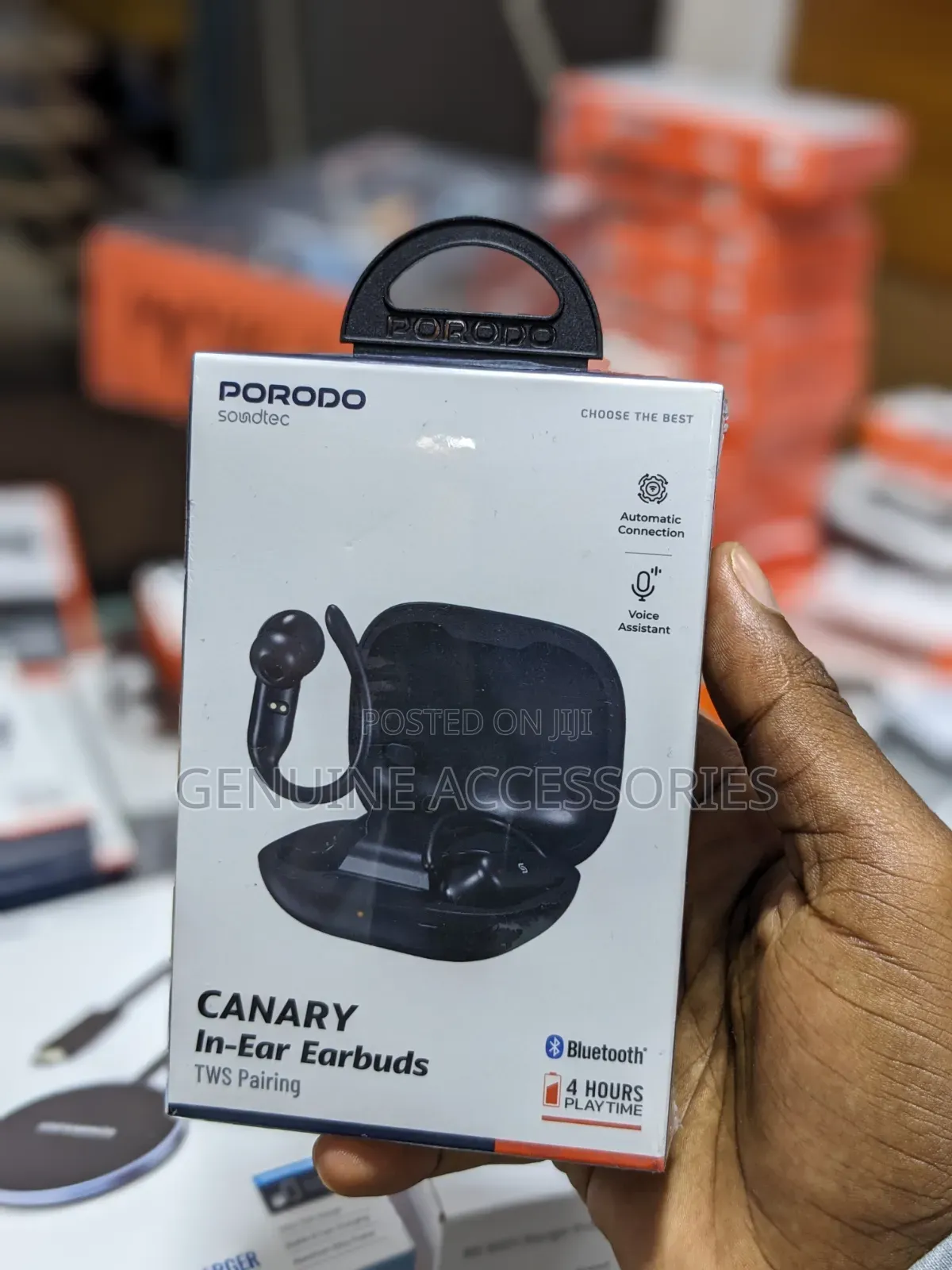 Porodo Soundtec Canary in-Ear Earbuds