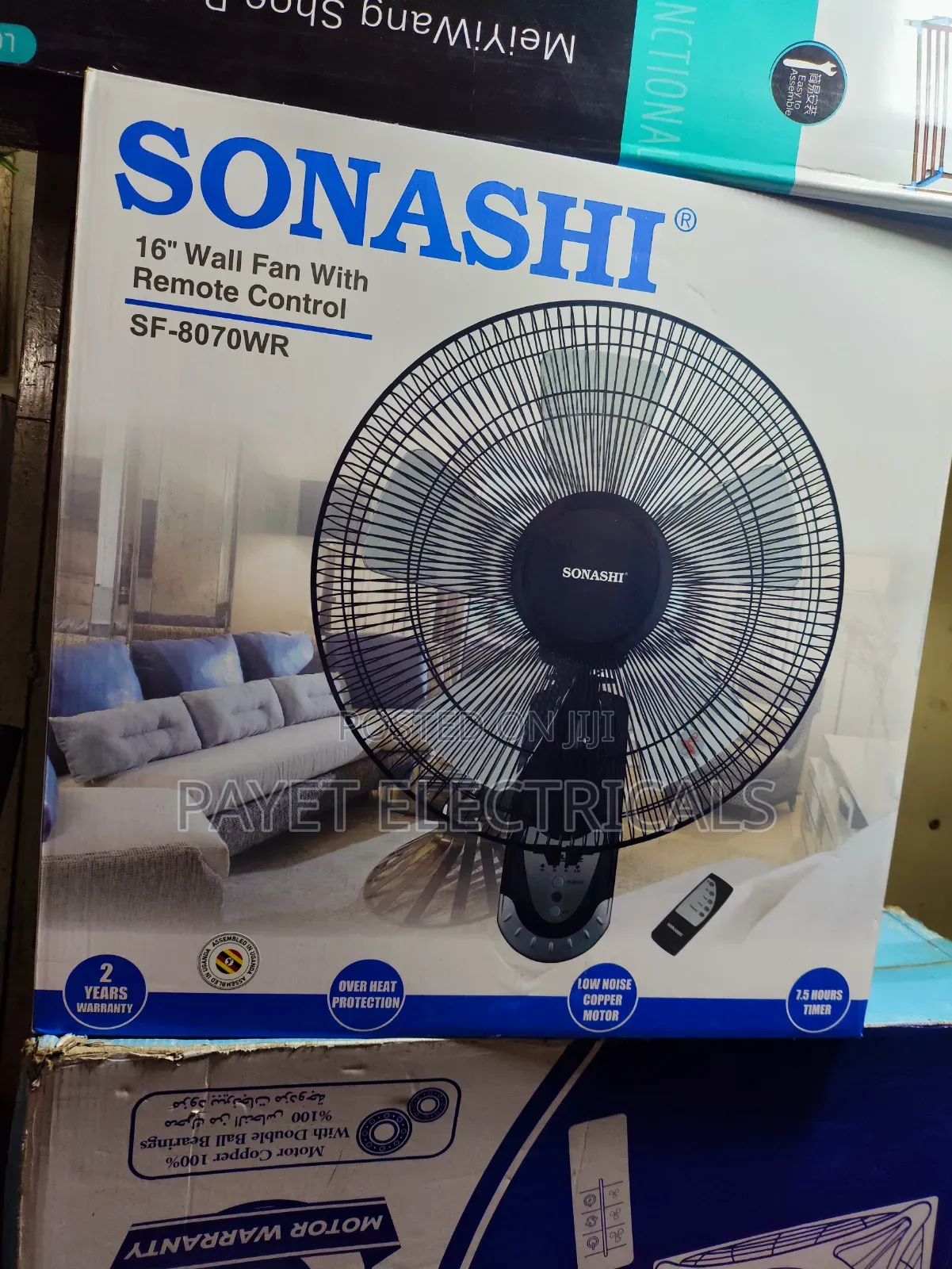 16inch Wall Fan With Remote for Sonchi