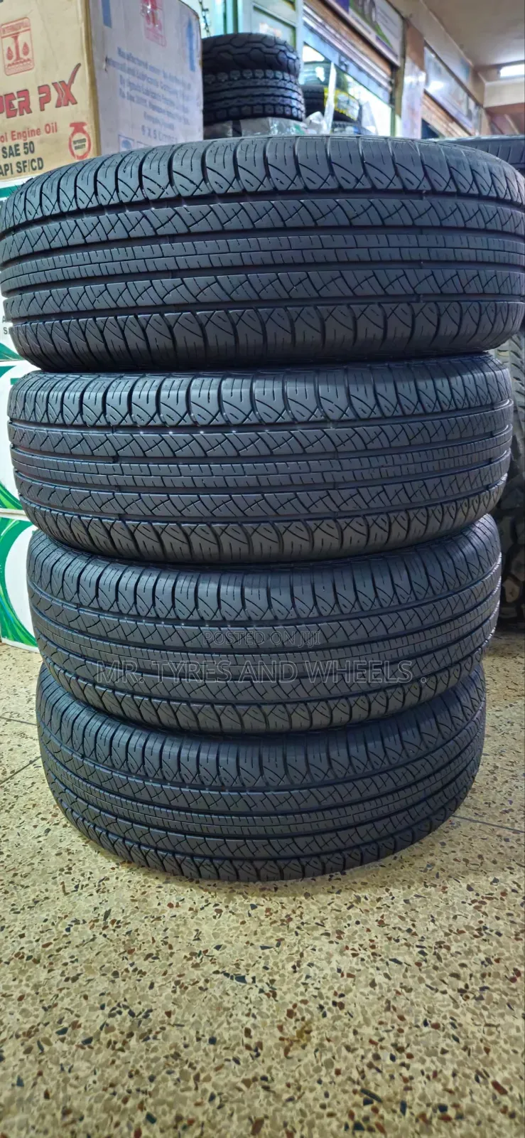 225 65r17 Power Track Tires Used Only 3days Order We Deliver at Ur Dor