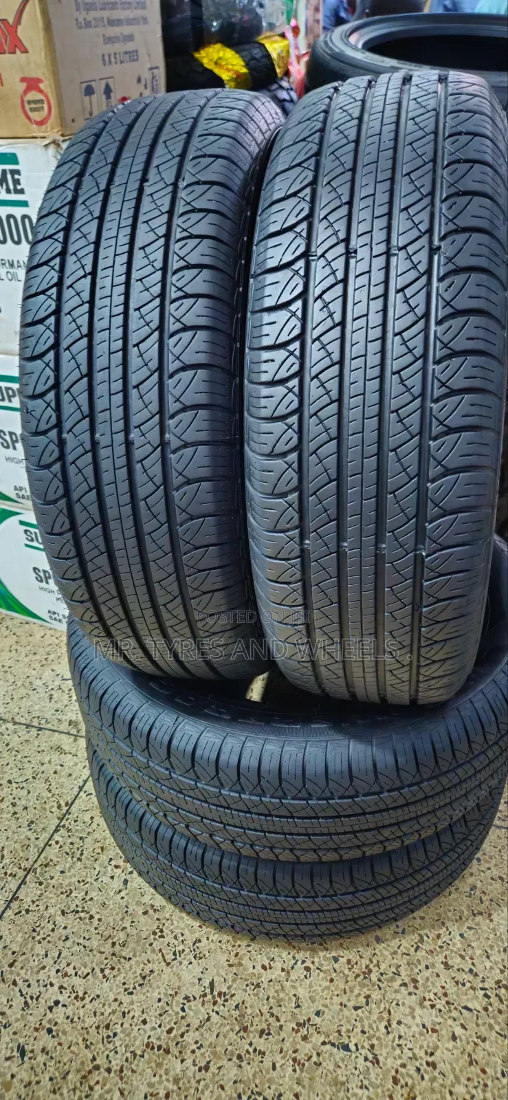225 65r17 Power Track Tires Used Only 3days Order We Deliver at Ur Dor
