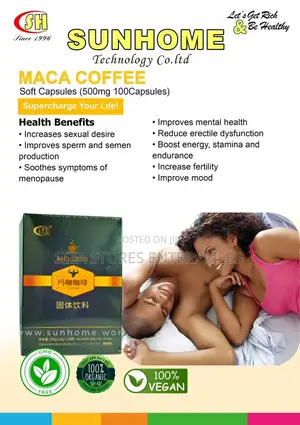 Maca Coffe Soft Capsules