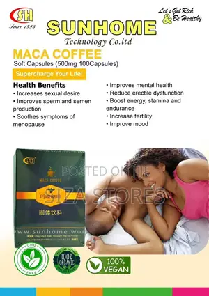 Maca Coffe Soft Capsules