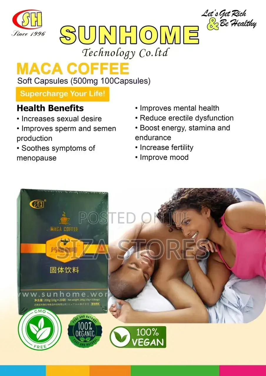 Maca Coffe Soft Capsules