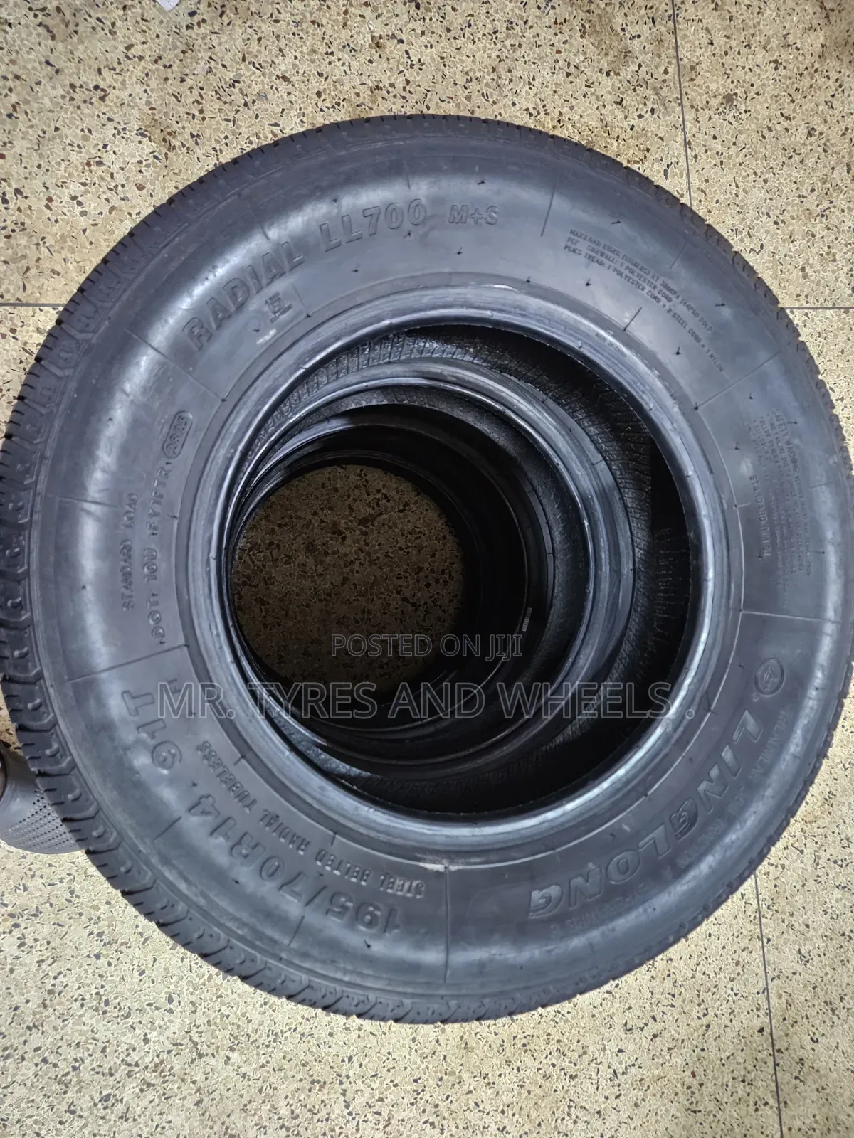 195 70 R14 Linglong Used One Week Only Cam N Upgrade Ur Car Tires.