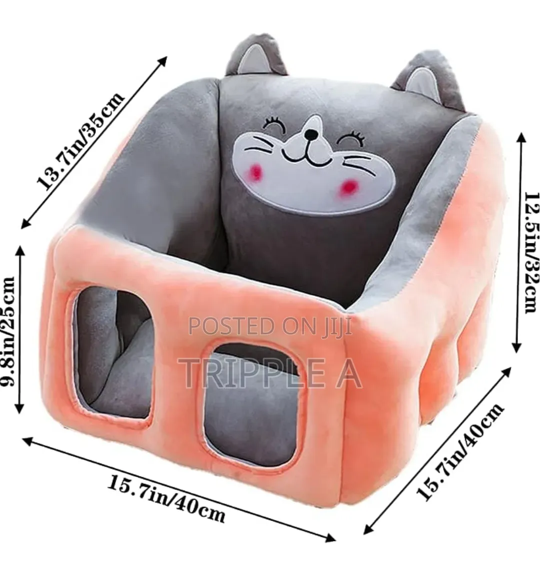 Soft Plush Cartoon Animals Baby Sitting Chair
