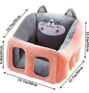 Soft Plush Cartoon Animals Baby Sitting Chair