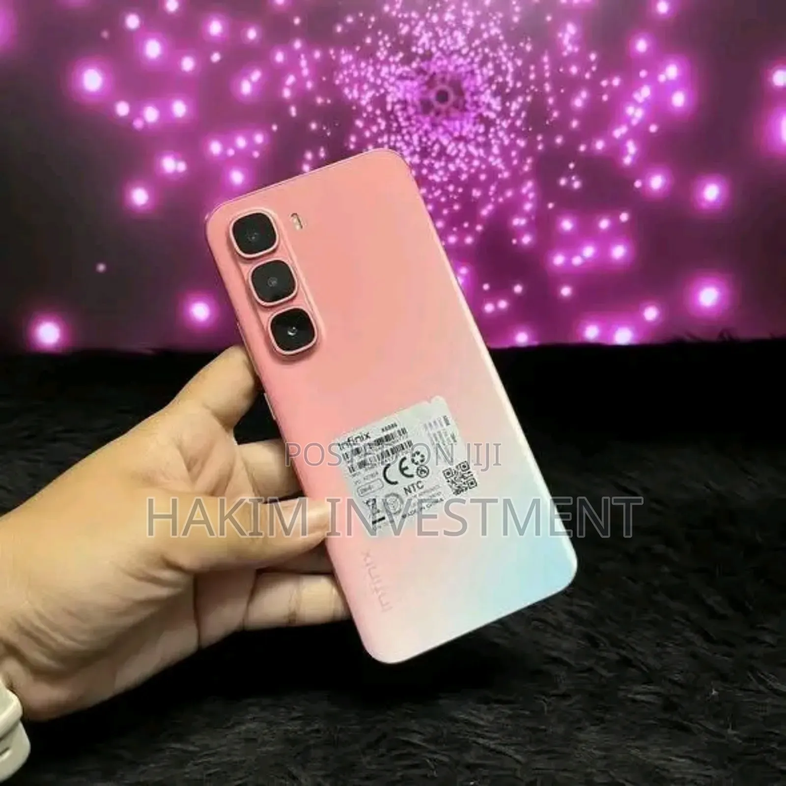 New Infinix Hot 60 Pro+ 128 GB Pink