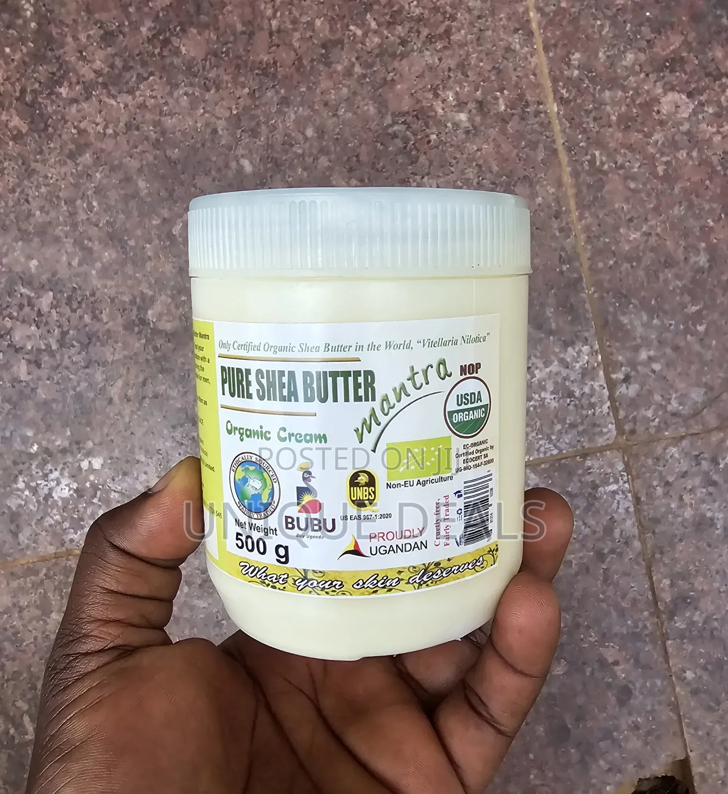 400g Mantra Pure Organic Shea Butter