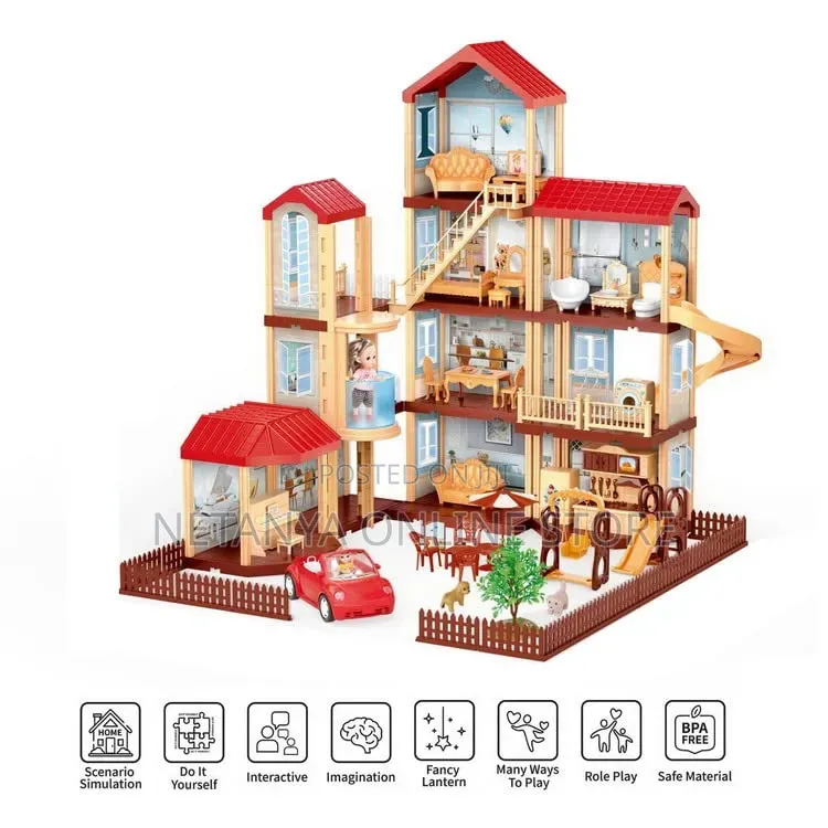 Princess Doll House Set