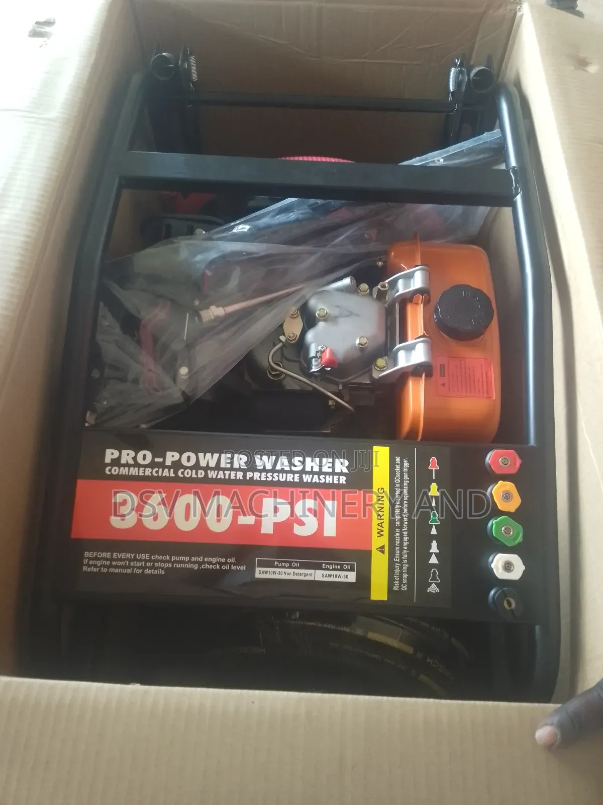 3600 Psi Diesel Engine High Pressure Washer Machine Car Washing Machin