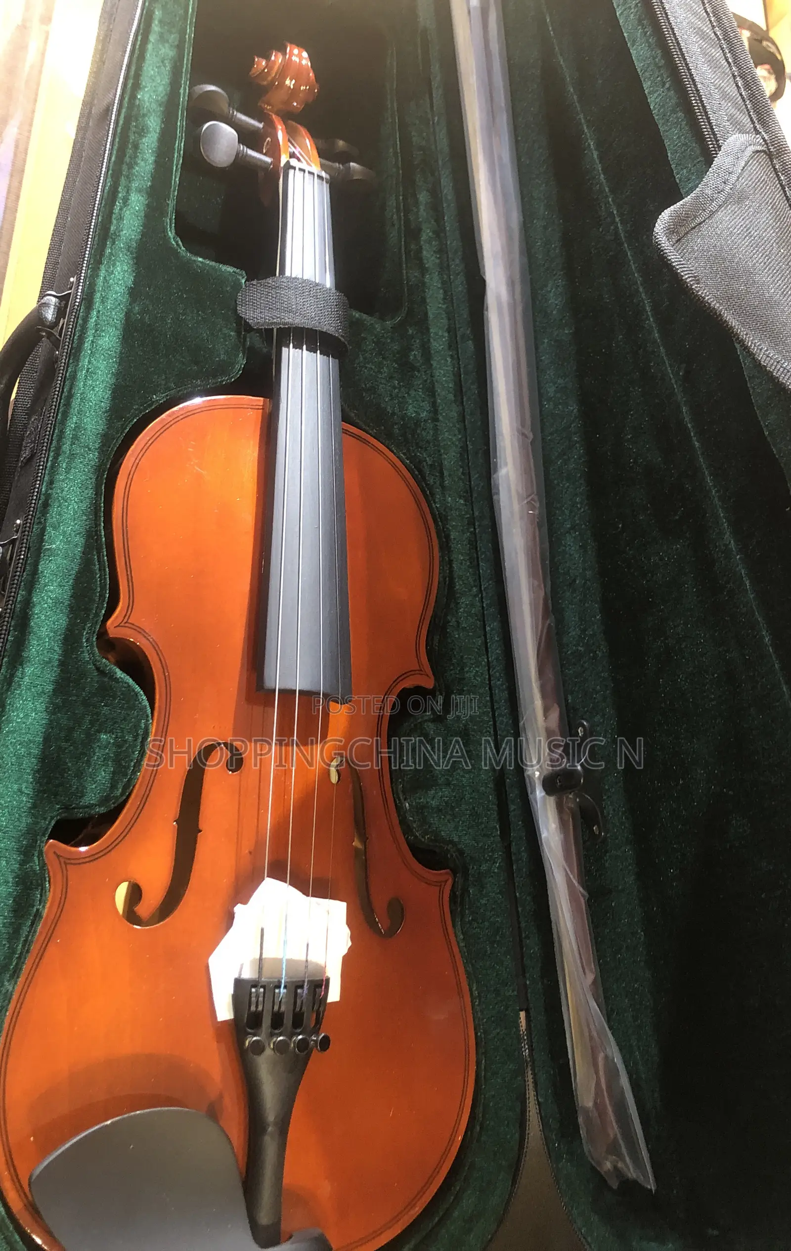 Violin New Kid 3/4 Size With Rosin and Shoulder Rest