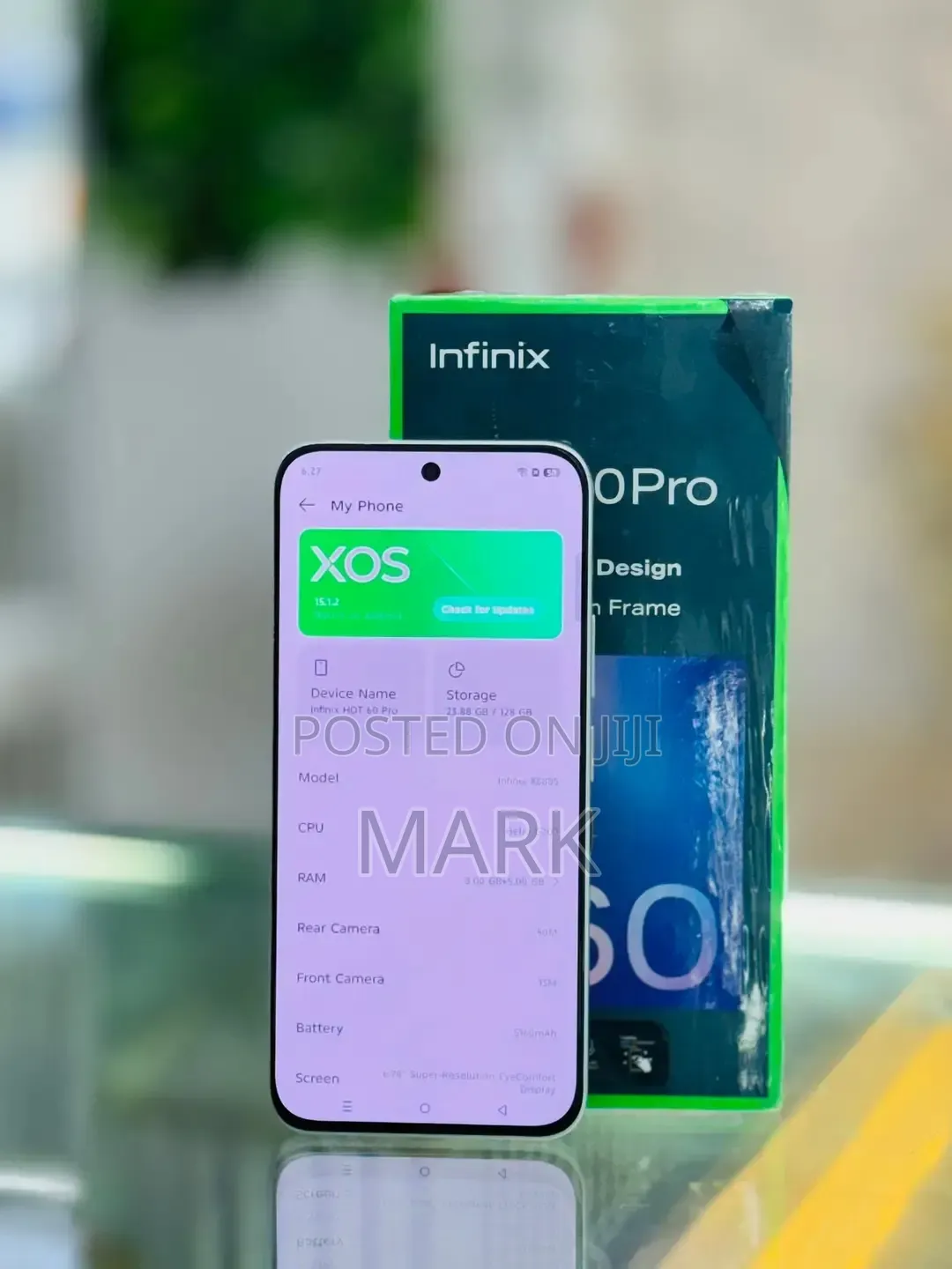 New Infinix Hot 60 Pro 256 GB Gray