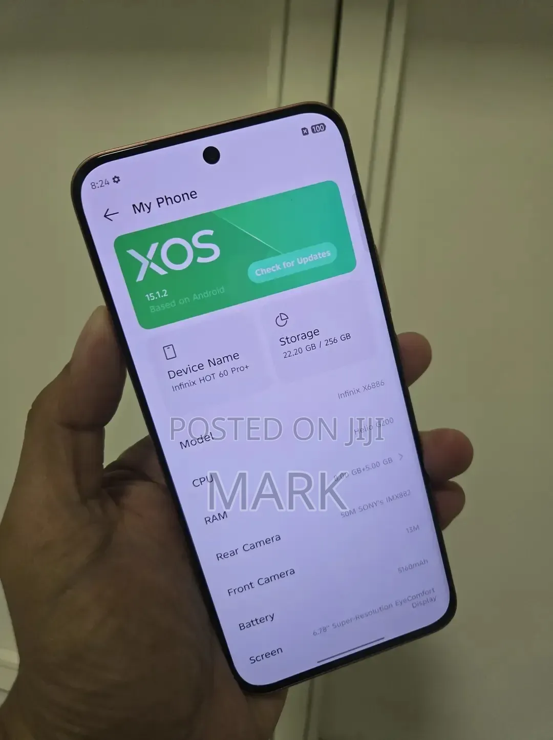 New Infinix Hot 60 Pro+ 128 GB Red